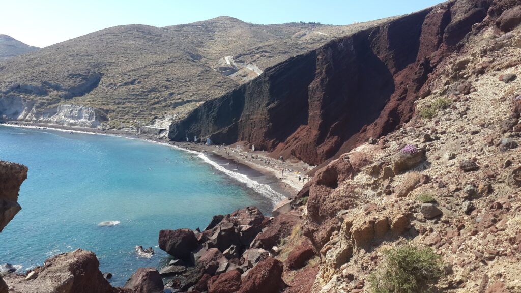 Explorando a Red Beach